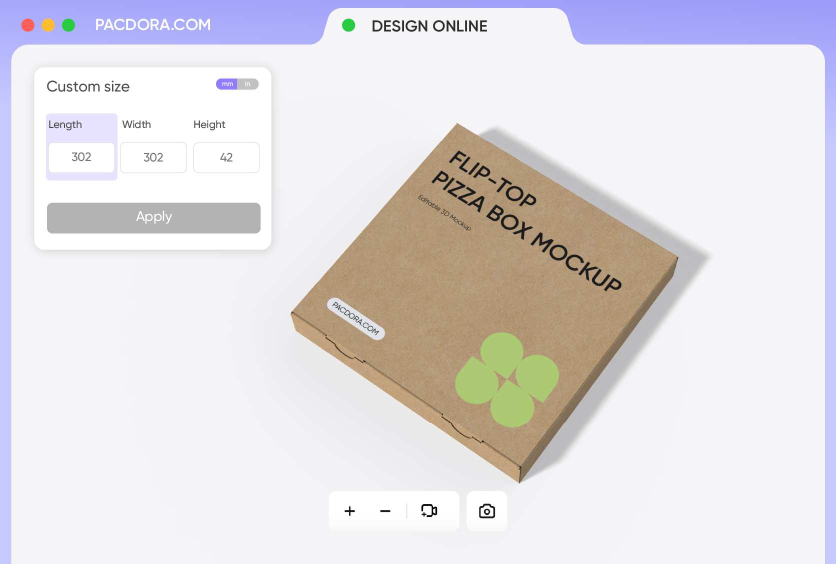 Customizable pizza packaging design sizes Customizable pizza packaging design sizes