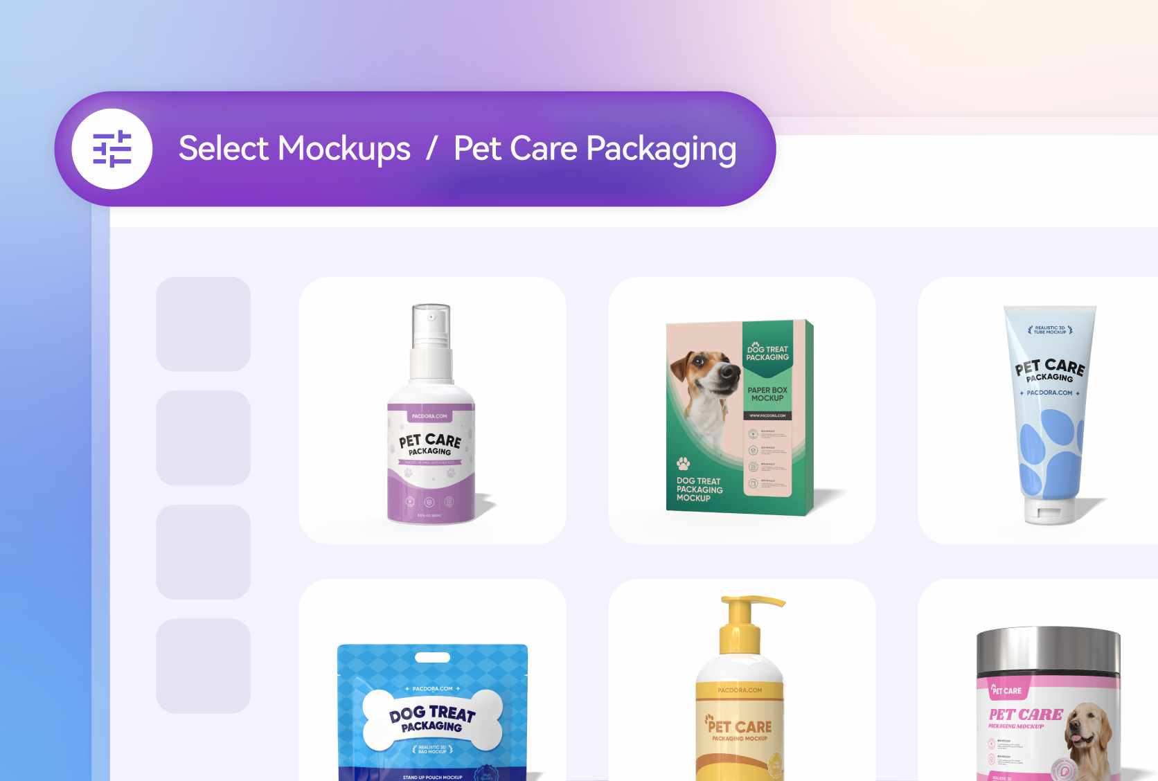 Packaging type that fits your product’s needs Packaging type that fits your product’s needs