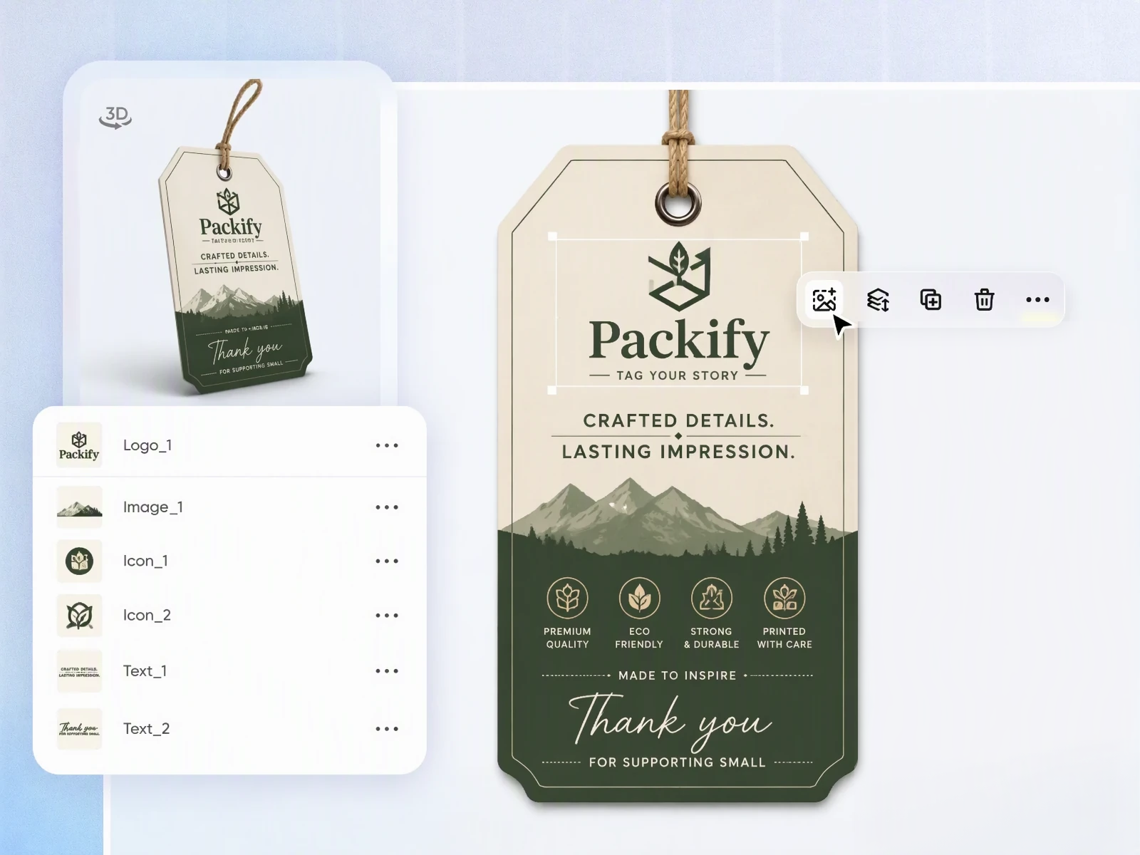 Move from design to printing hang-tag-maker-move-from-design-to-printing