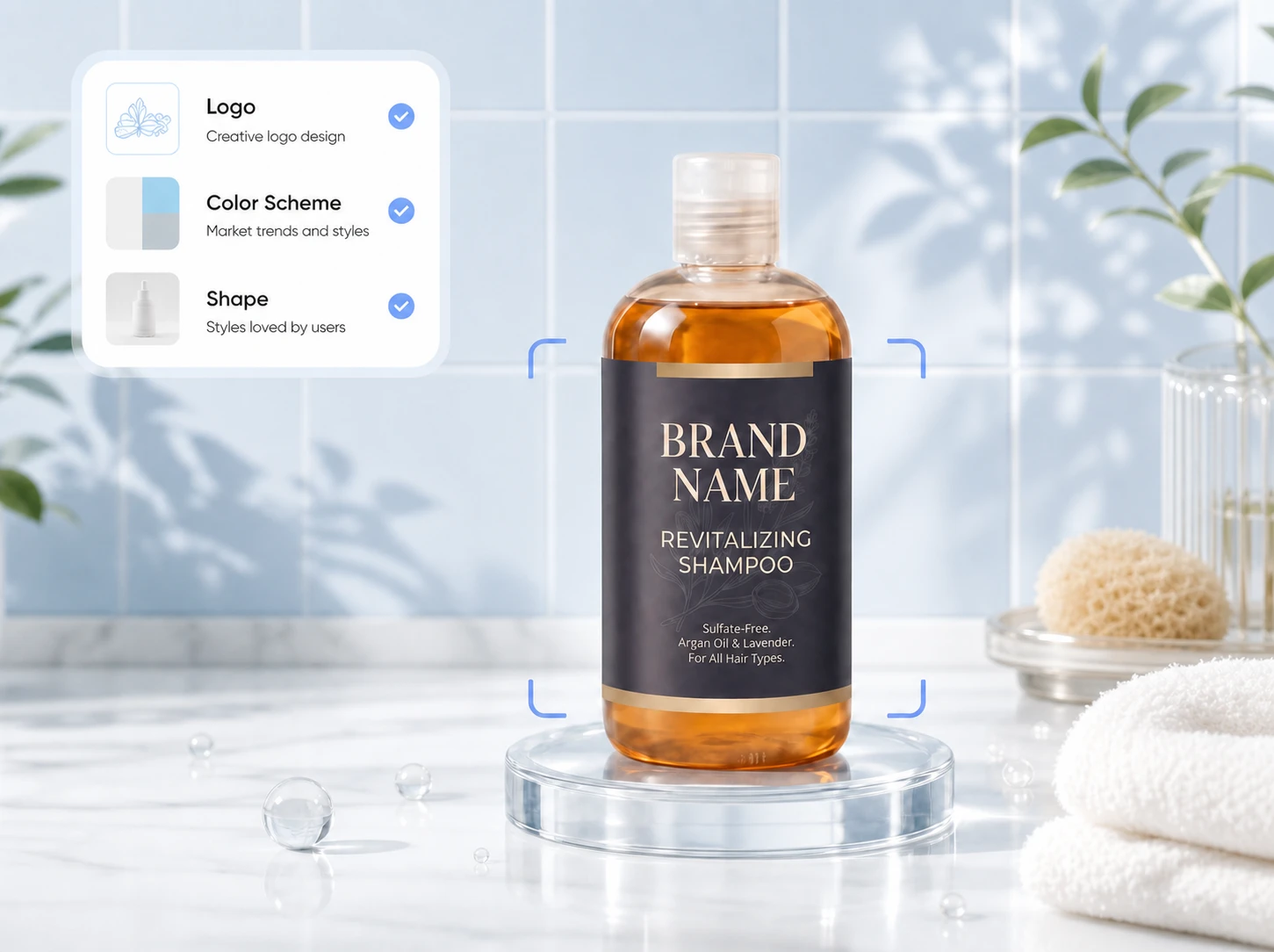 Preview the label in real-time 3D Preview the label in real-time 3D