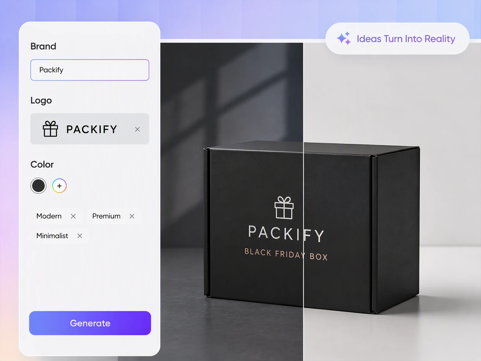 Carry the mockup toward print Carry the mockup toward print