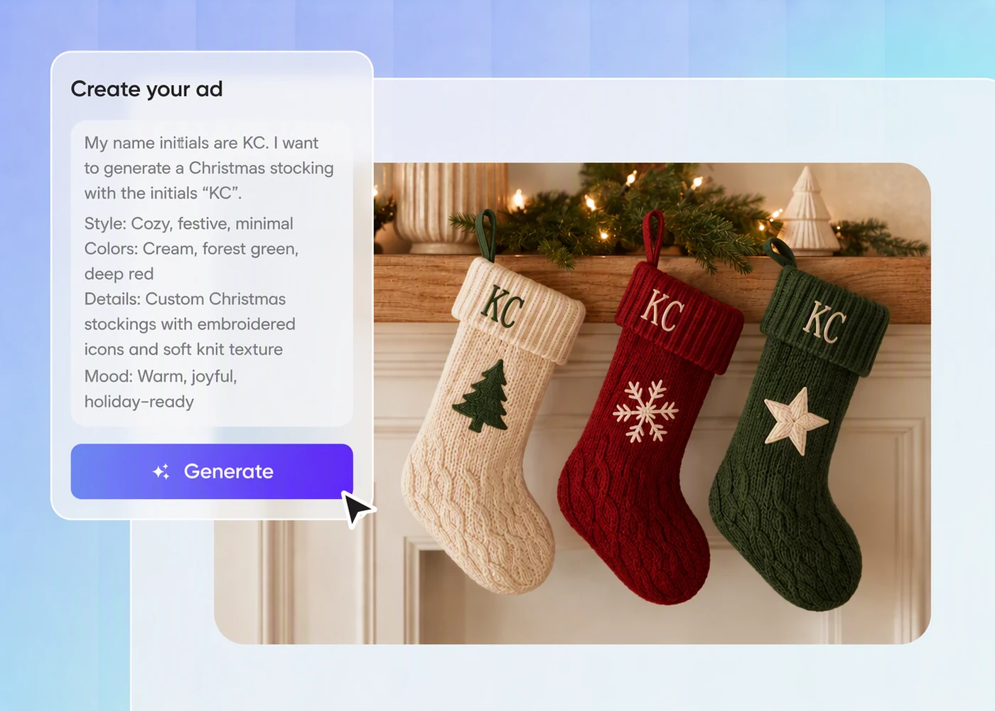 Step 1: Describe your stocking idea custom-christmas-stockings-describe-your-stocking-idea