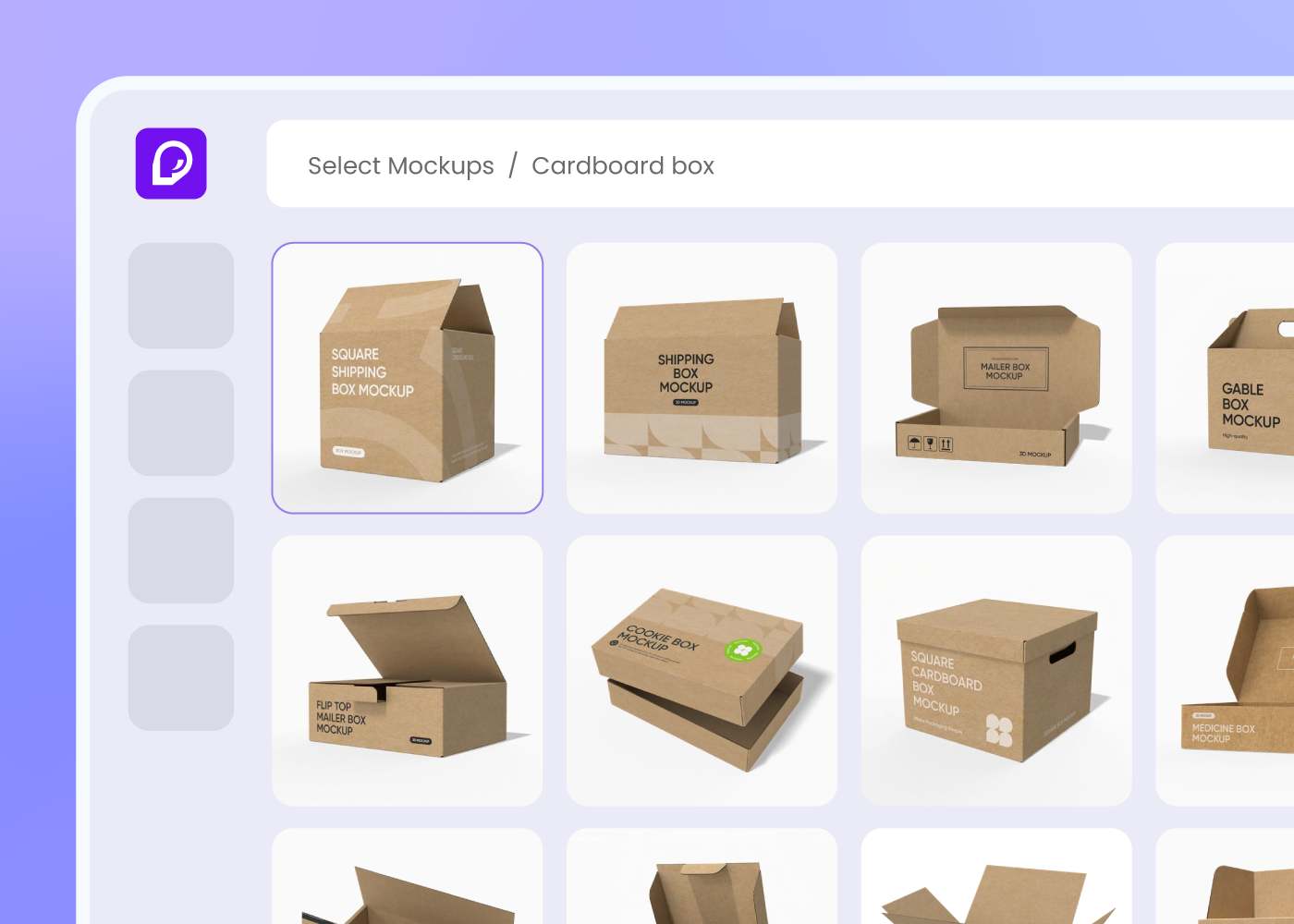 Step 1: Choose your cardboard box style Step 1: Choose your cardboard box style