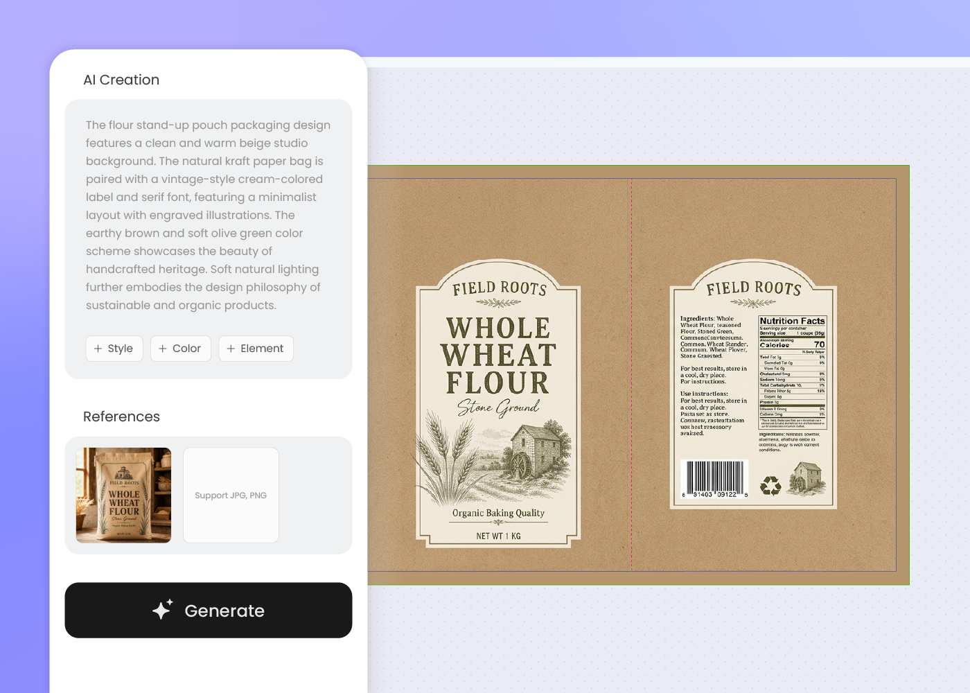 Step 2: Describe your flour type and brand Step 2: Describe your flour type and brand