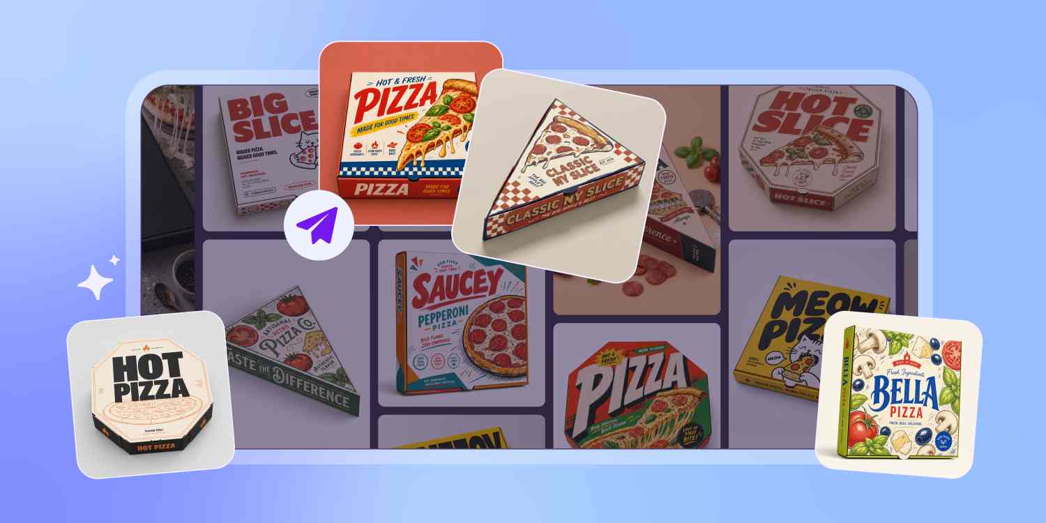 Branded boxes, not generic kraft Branded boxes, not generic kraft