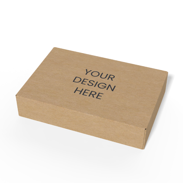 FEFCO 0300 shoe box with lid mockup FEFCO 0300 shoe box with lid mockup