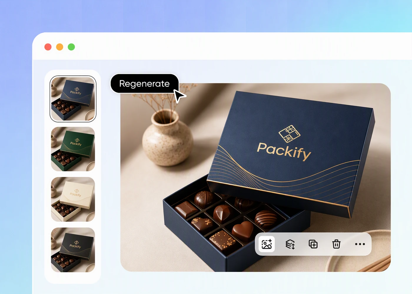 Step 2: Generate and revise your concept chocolate-box-mockup-generate-and-revise-your-concept