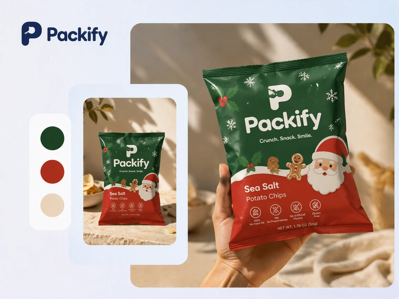 Create packaging for special events Create packaging for special events