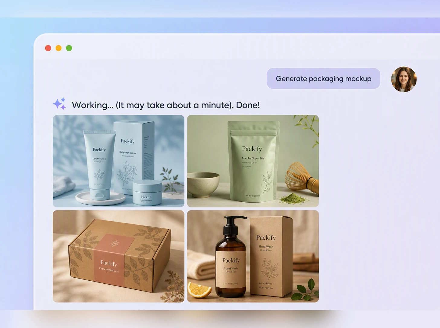 Step 2: Generate and Refine Your Mockup Step 2: Generate and Refine Your Mockup