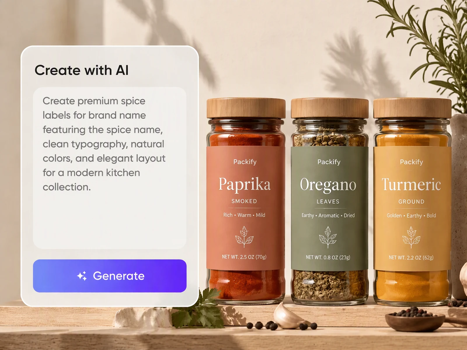 Build a handmade spice brand Build a handmade spice brand