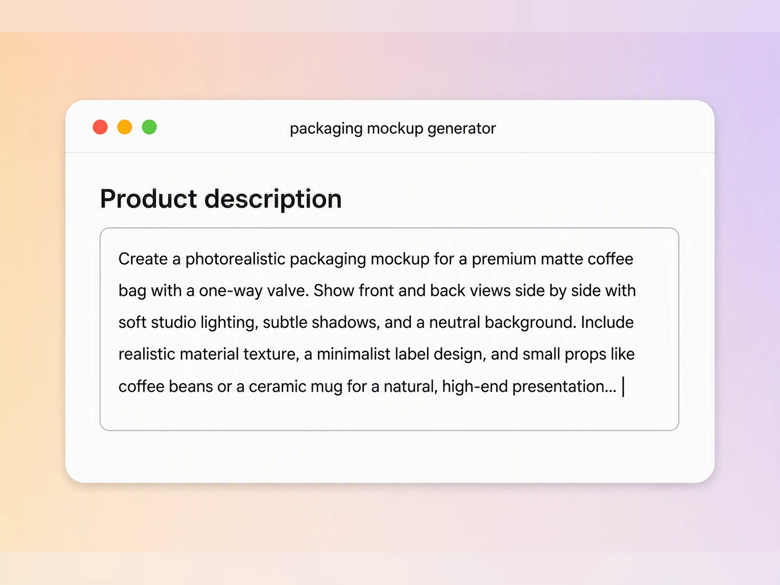 Step 1: Share Your Product and Packaging Brief Step 1: Share Your Product and Packaging Brief