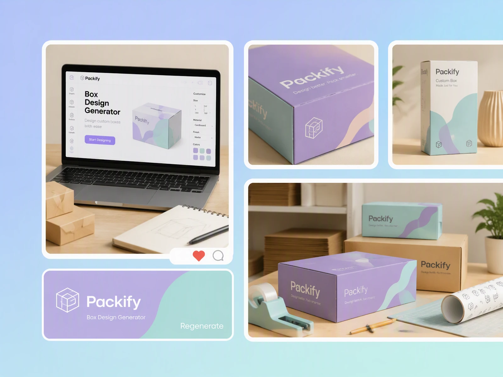 Review the box before production Review the box before production