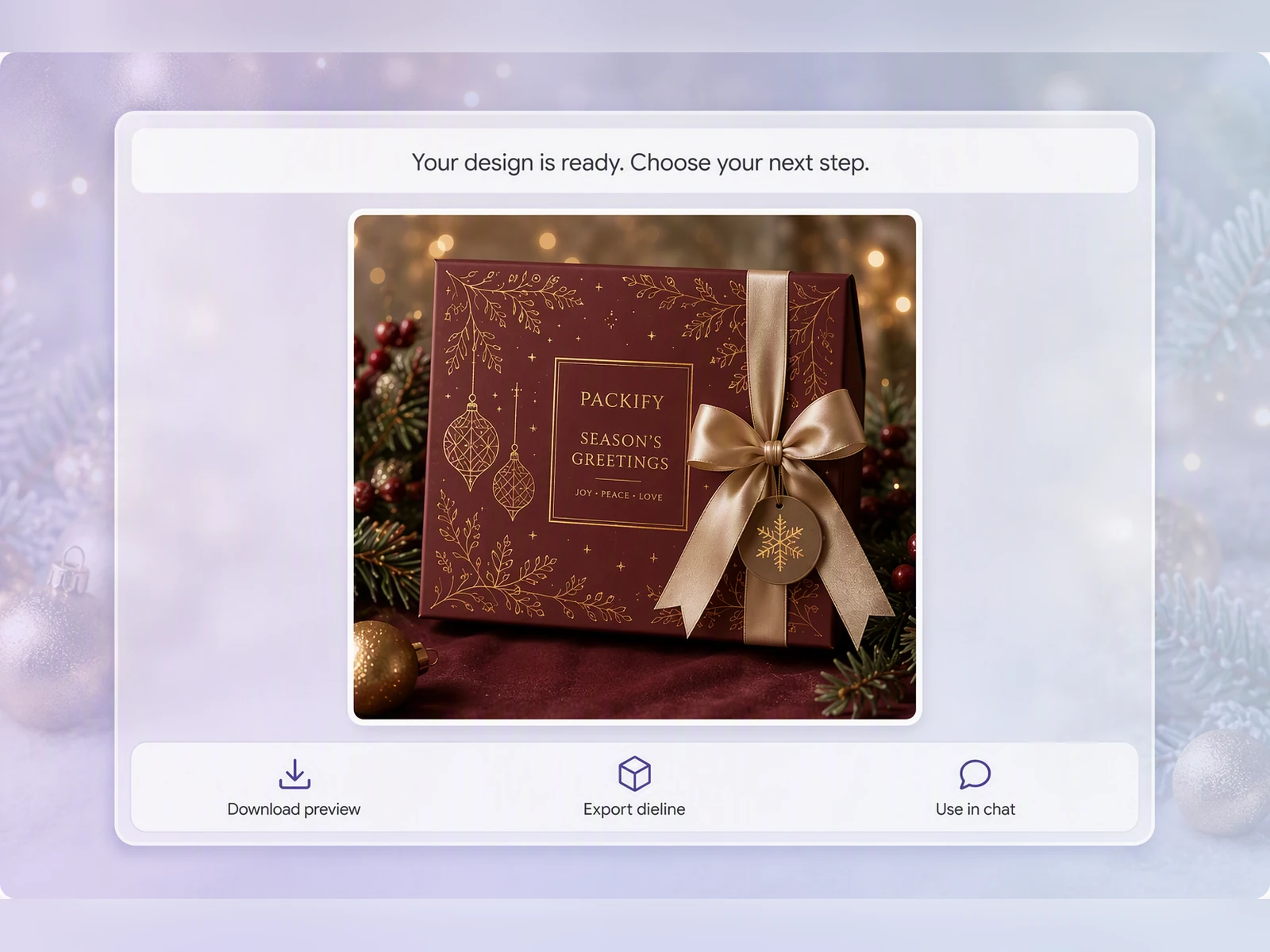 Step 3: Prepare your print-ready dieline Step 3: Prepare your print-ready dieline