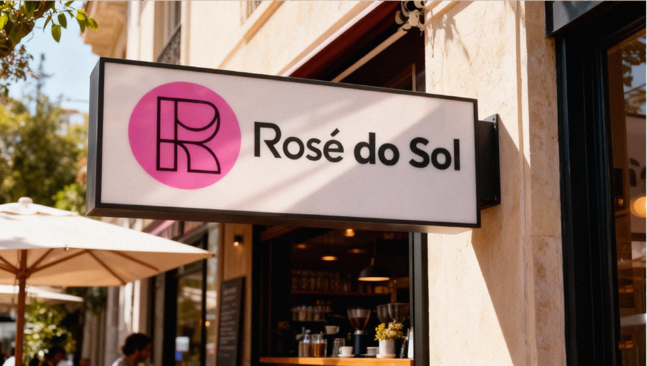 Visual elements: color and typography A visual identity: Joyful, Urben, Vibrant
