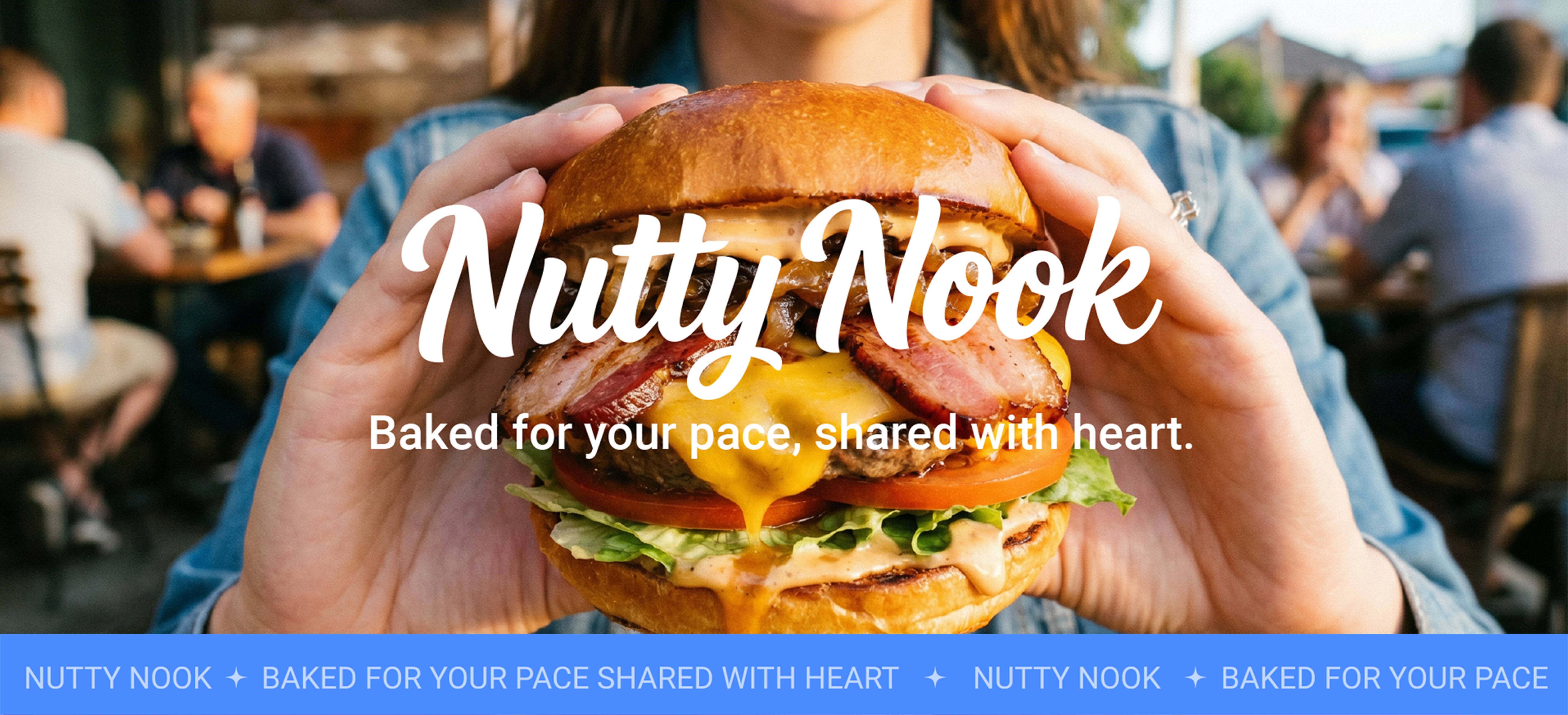 Packaging design of nutty nook Packaging design of nutty nook