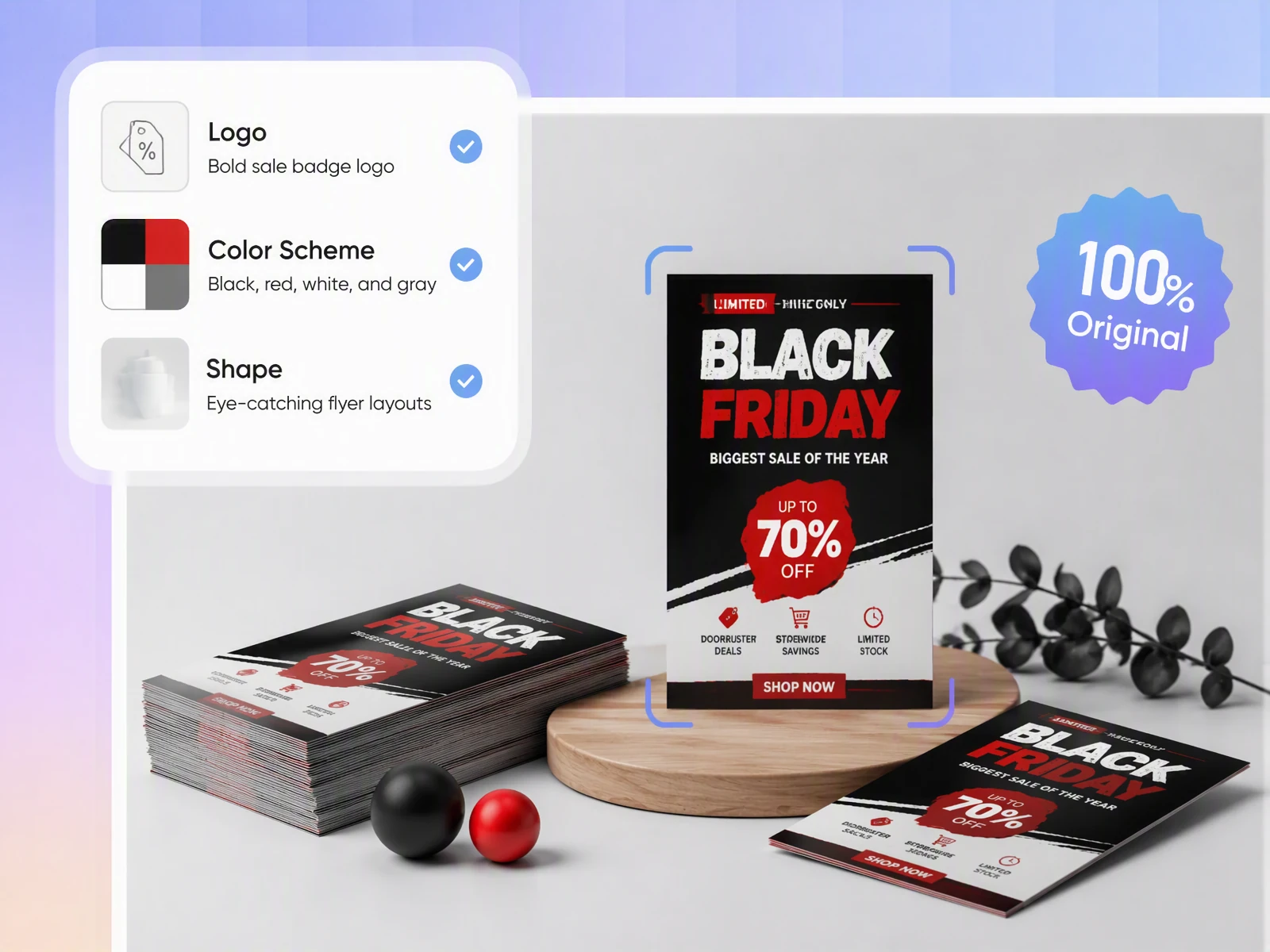 Create a Black Friday social media post Create a Black Friday social media post