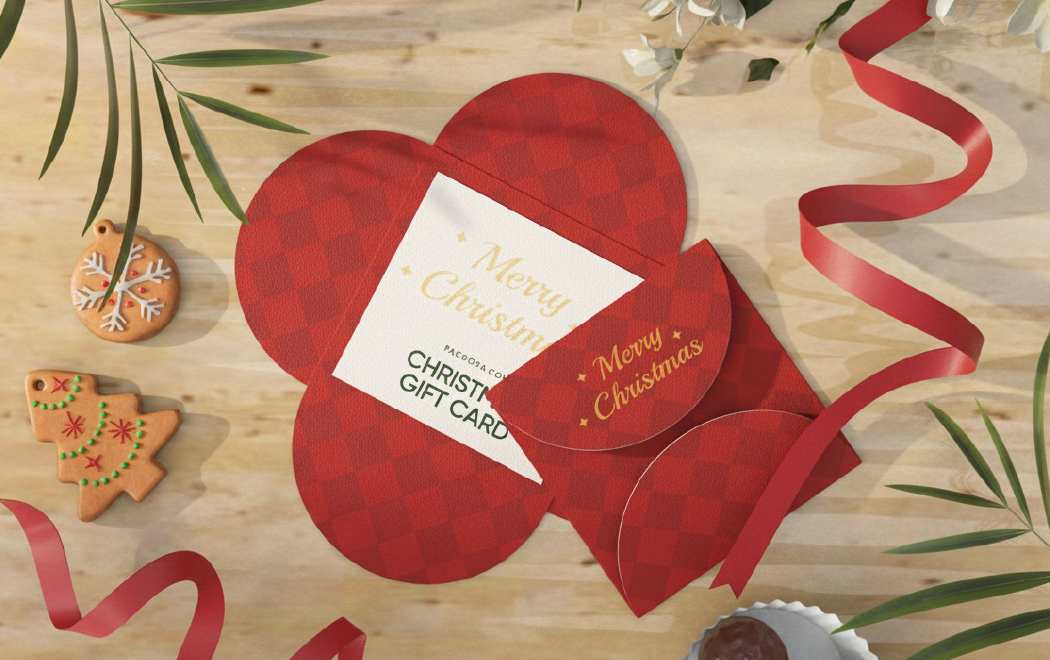 Christmas card & envelopes Christmas card & envelopes