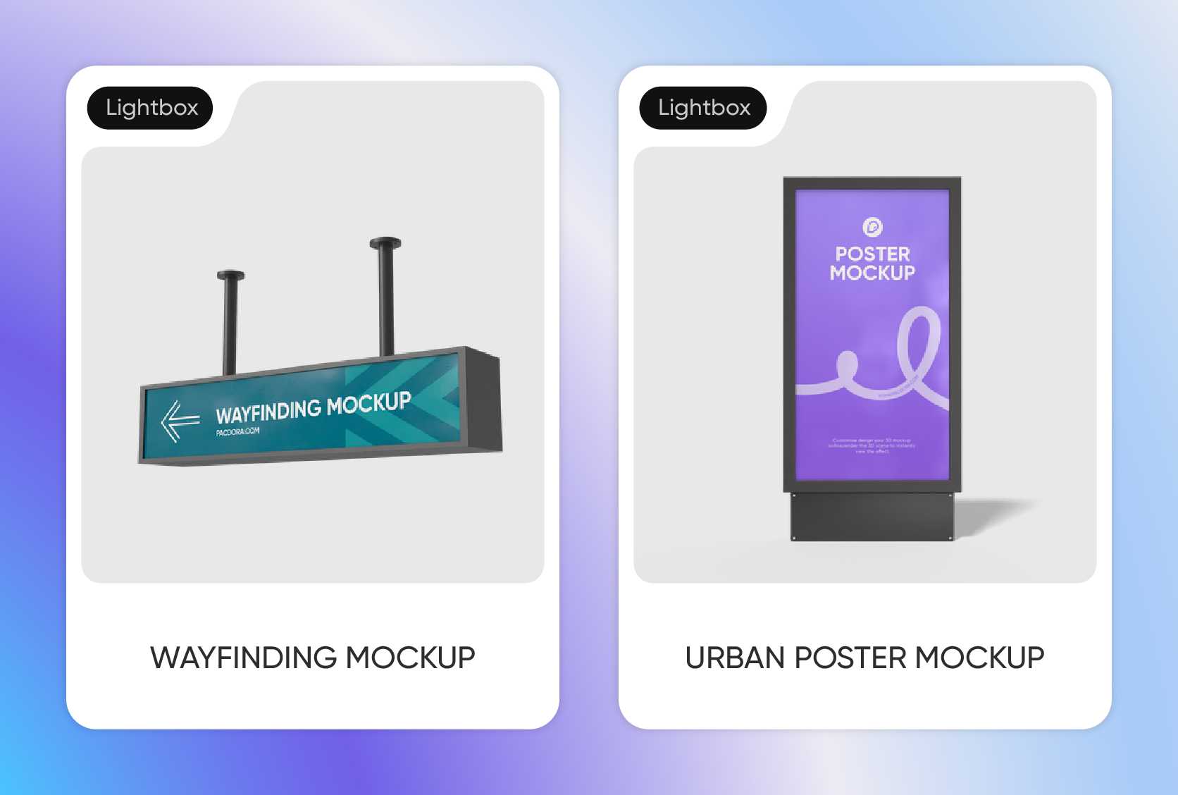 Smartly sized lightbox for your display needs Smartly sized lightbox for your display needs