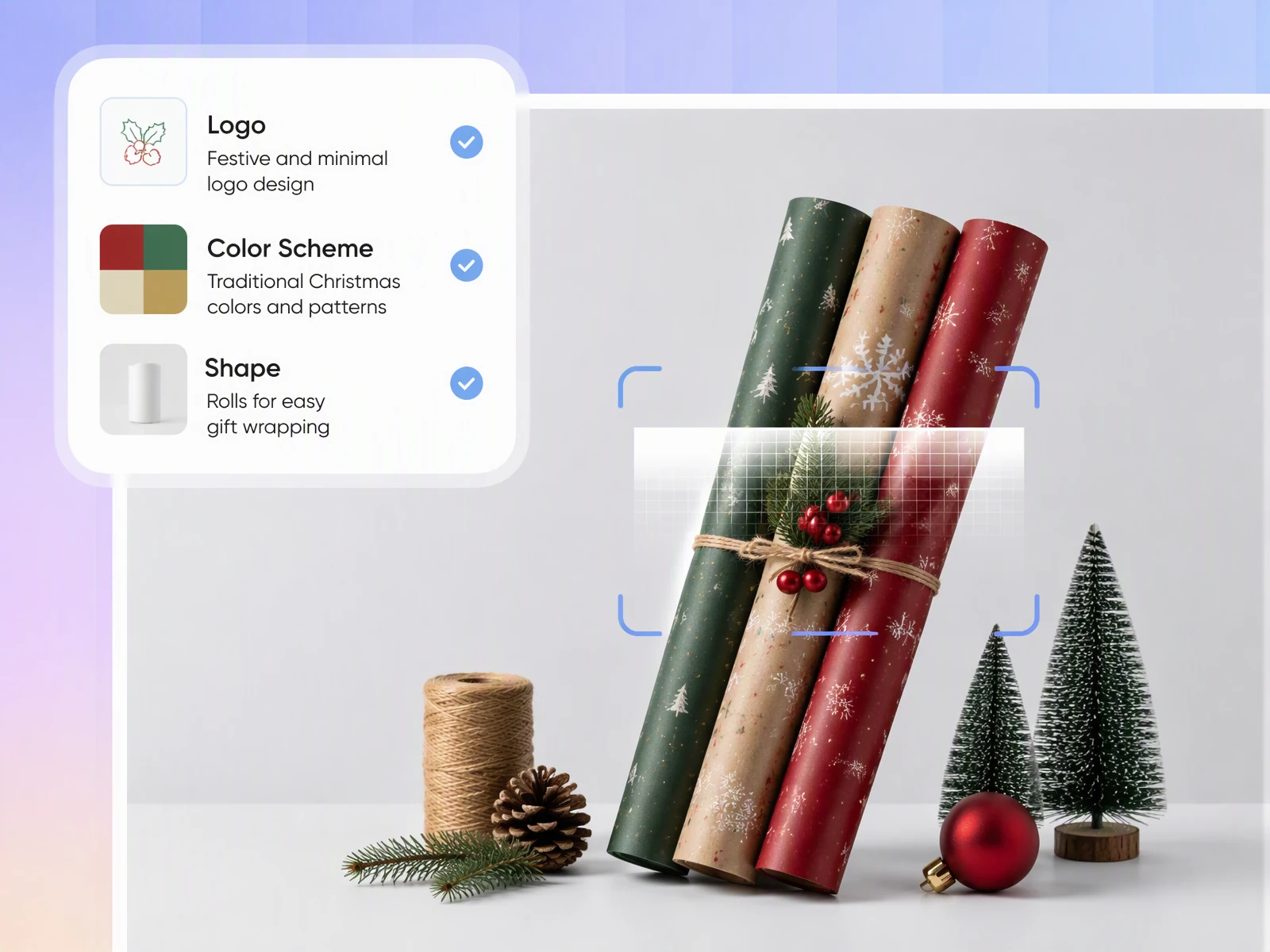 Personalize Christmas wrap with photos christmas-gift-wrapping-paper-personalize-wrap-with-photos