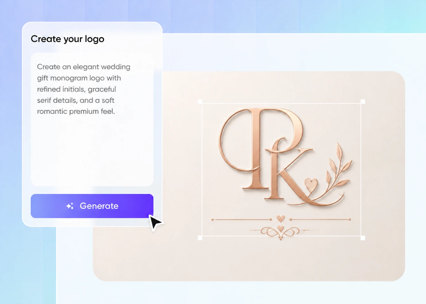 Step 1: Enter your initials and direction Step 1: Enter your initials and direction