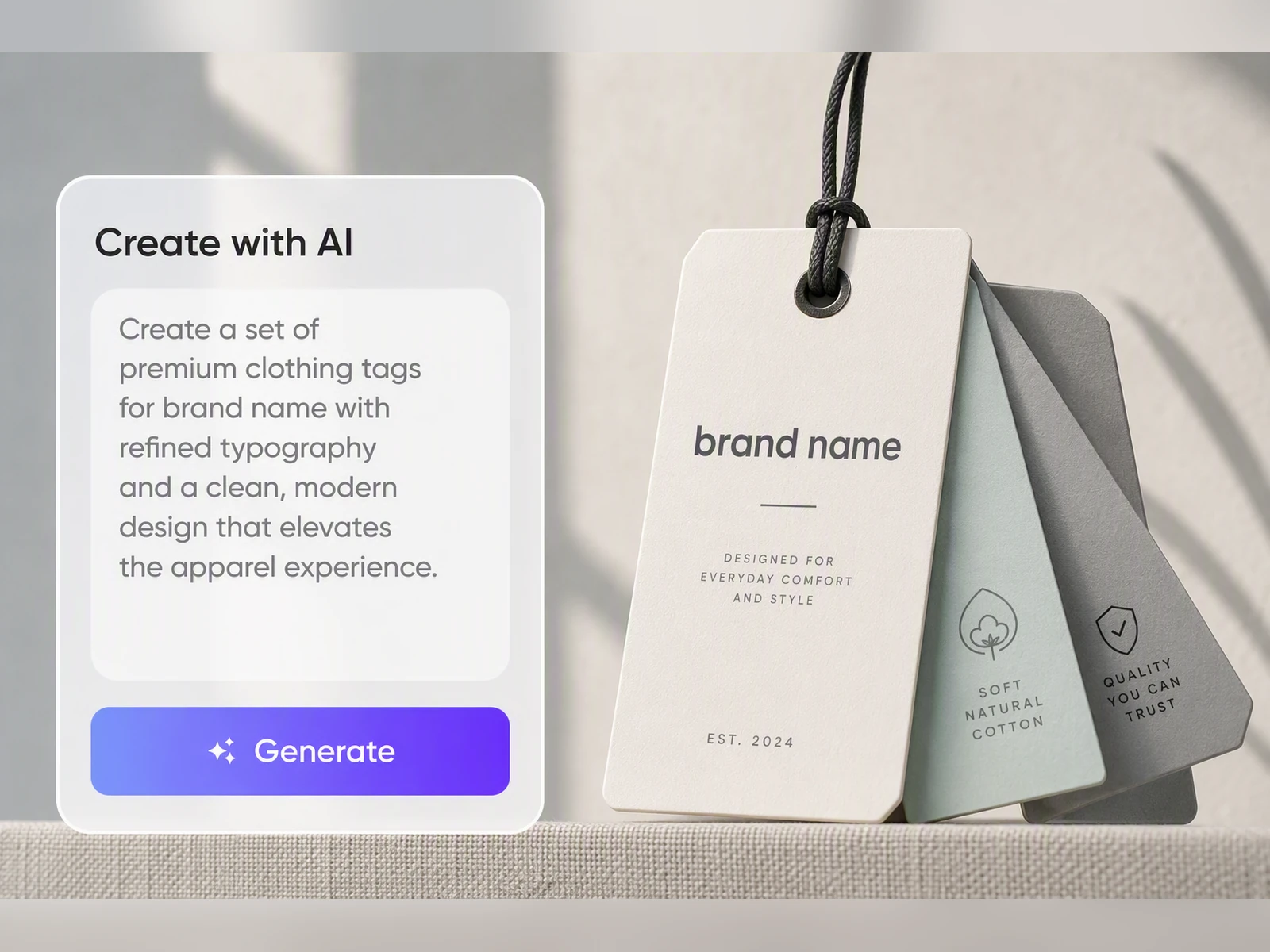 Turn your brief into tags Turn your brief into tags