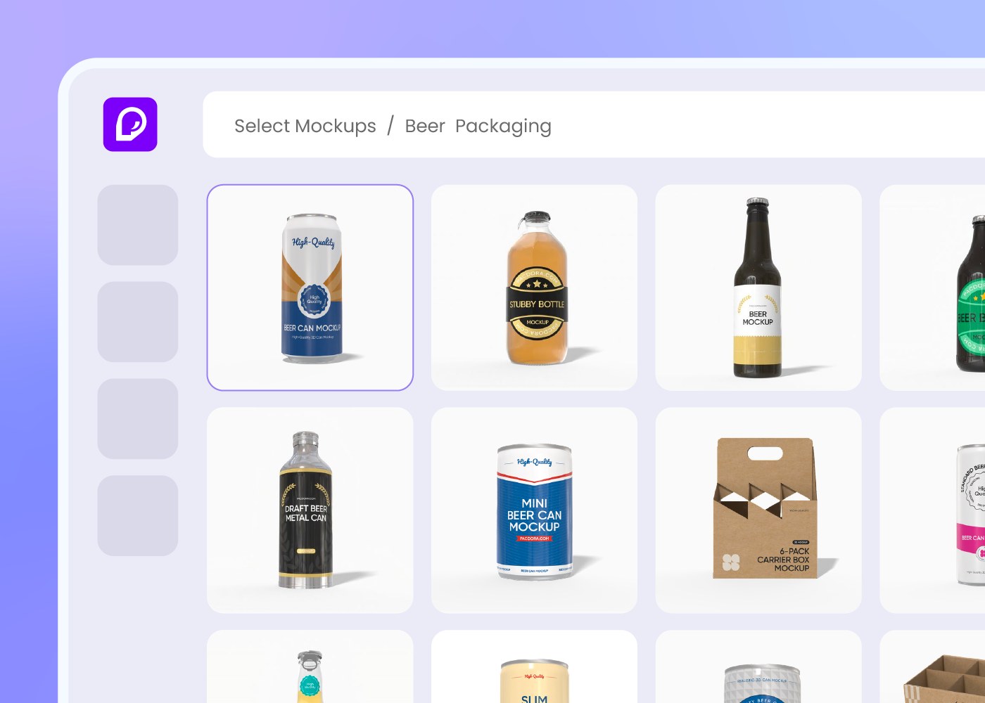 Step 1: Choose your packaging type Step 1: Choose your packaging type