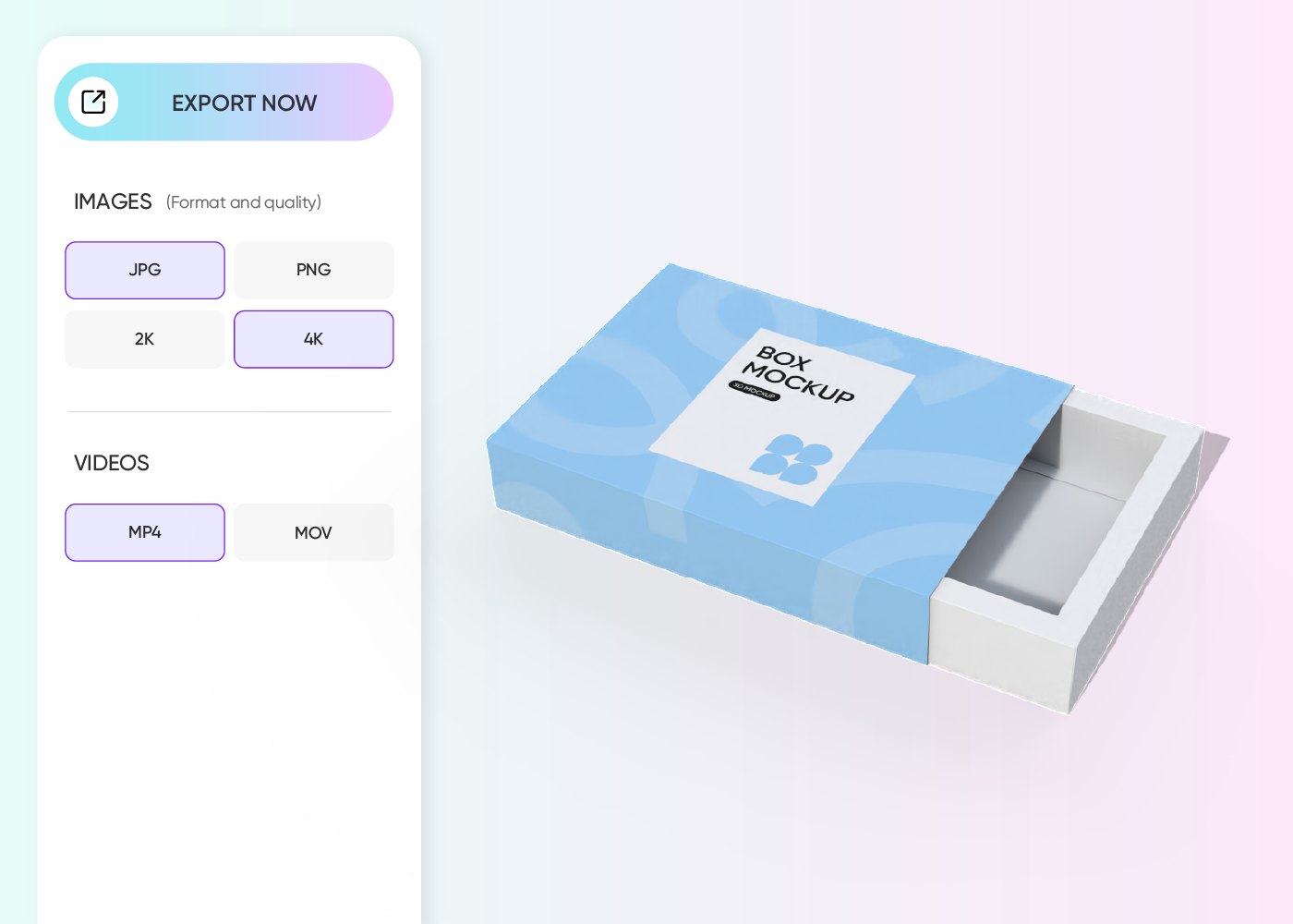 Step 3: Download your final design Step 3: Download your final design