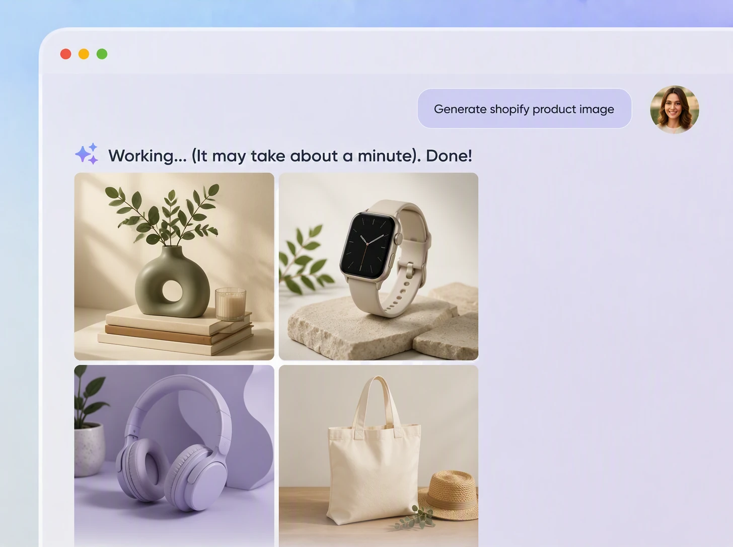 Step 2: Compare product image concepts Step 2: Compare product image concepts