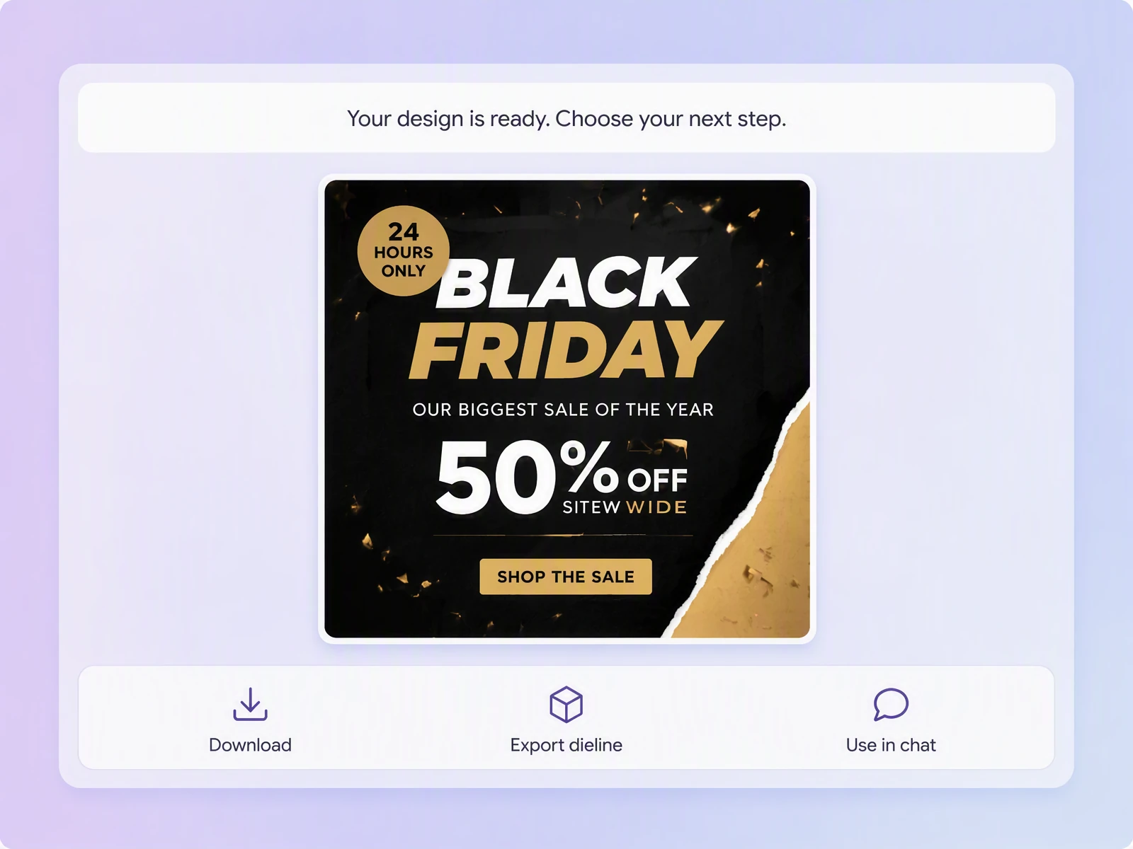 Step 3: Check and Download Your Ad Step 3: Check and Download Your Ad
