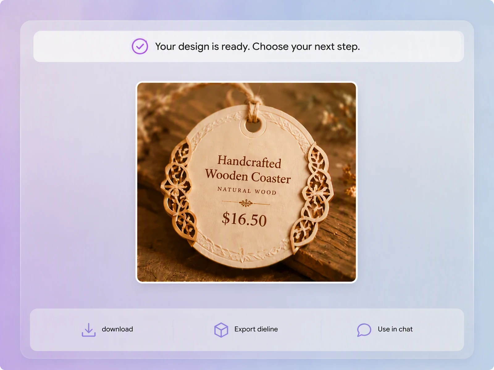 Step 3: Export and edit the dieline Step 3: Export and edit the dieline
