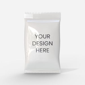Mylar Bag Back Seal Plastic Bag Sachet Mockup 600113