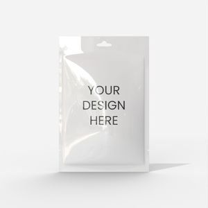 Flexible Packaging 3-side Sealed Pouches & Bags Mylar Bag Mockup 600510
