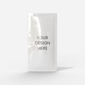 Flexible Packaging 3-side Sealed Mylar Bag Mockup 601070