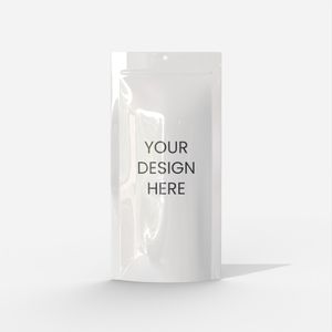 Flexible Packaging Stand Up Pouches Mylar Bag Mockup 601160