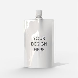 Spout Pouch Mylar Bag Mockup 601230