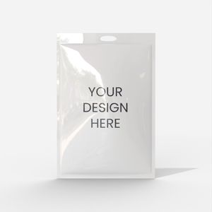 Pouch Flexible Packaging 3-Side Sealed s Mockup 601300