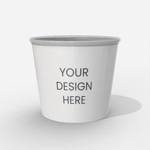 Soup Cup with Lid Mockup 601410