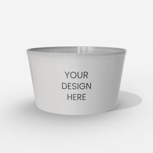 Soup Cup with Lid Mockup 601430