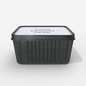 Flexible Packaging Plastic Boxes Mockup 601650