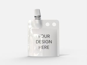 Flexible Packaging Mylar Bag Mockup 601860