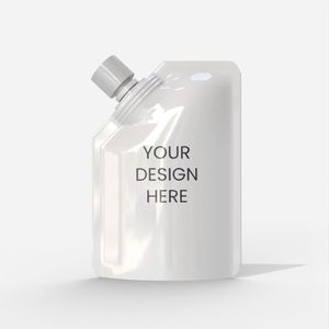 Flexible Packaging Stand Up Pouches Mylar Bag Mockup 602190