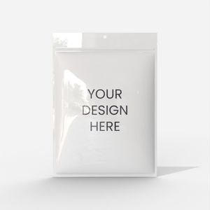 Flexible Packaging Mylar Bag Mockup 602530