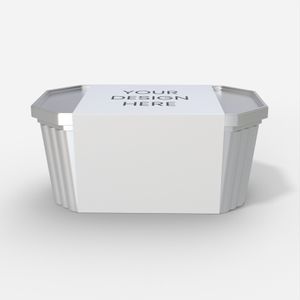 Flexible Packaging Sleeve Food Storage Boxes Mockup 602930