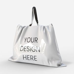 Flexible Packaging Drawstring Bags Mylar Bag Mockup 602990