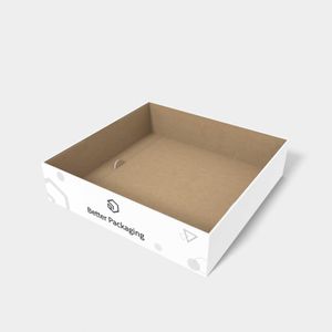 Custom Dimensions Tray Boxes Snap Lock Tray Dieline 120080