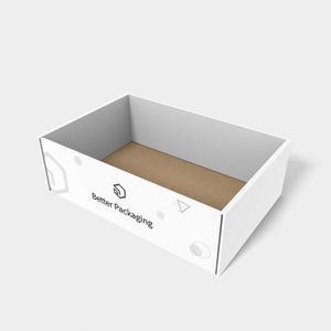 Custom Dimensions Tray Boxes Thicken Dieline 120130