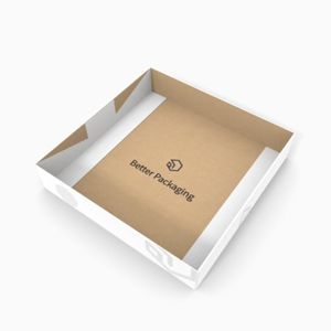 Custom Dimensions Tray Boxes Bottom Snap Lock Dieline 120490