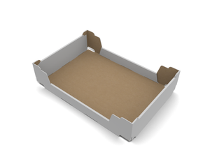 Custom Dimensions Tray Boxes Auto Lock Bottom Dieline 120530