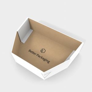 Custom Dimensions Tray Boxes Polygonal Dieline 123180