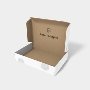 Custom Dimensions Mailer Boxes Flip Top Dieline 150020